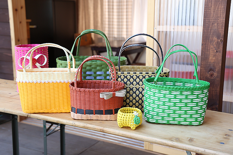 クラフトバンド カゴバッグ/ゆずのかけはし | Happy（ハッピー） 